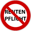 Keine Rentenpflicht