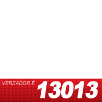 Vereador é 13013!