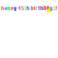 DA 45th birthday