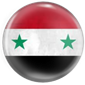 Supporting the Syrian flag