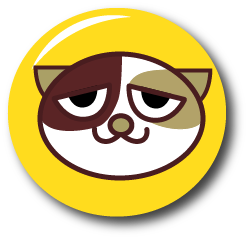 三毛猫ホームズ応援バッチ