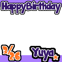 takaki yuya happy birthday