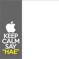 Keep Calm Say Hae - IOS