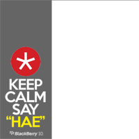 Keep Calm Say Hae