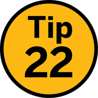 Tip 22
