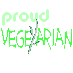 proud vegetarian