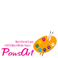 PawsArt #GMCBarkNRide Team