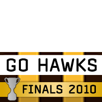 Go Hawks! 2010 AFL Finals