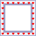 Border Hearts