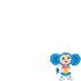Blue Cheburashka